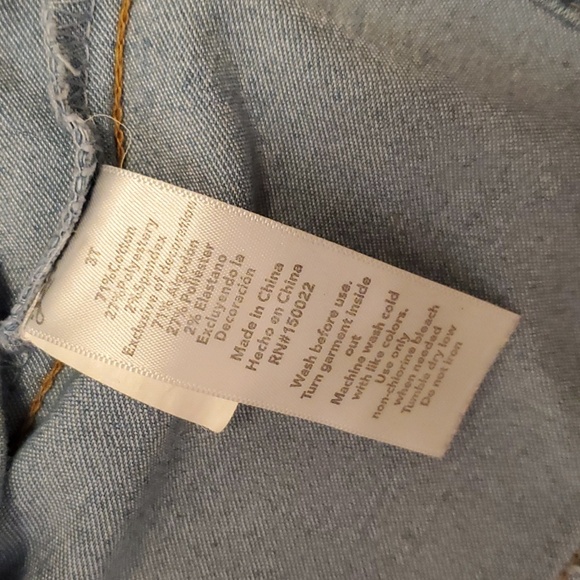 Disney "Collection by Tutu Couture" Frozen light blue jean jacket. Size 3T. - Picture 12 of 13